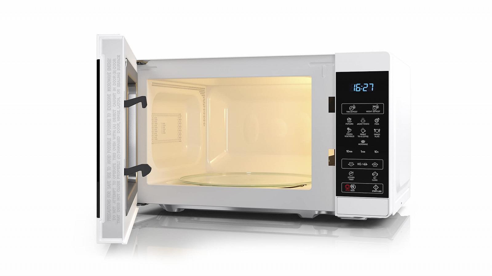 Микроволновая печь Sharp YC-MS02E-W с грилем 20 л 800 Вт Белая, фото №4 Микроволновая печь Sharp YC-MS02E-W с грилем 20 л 800 Вт Белая, фото №4