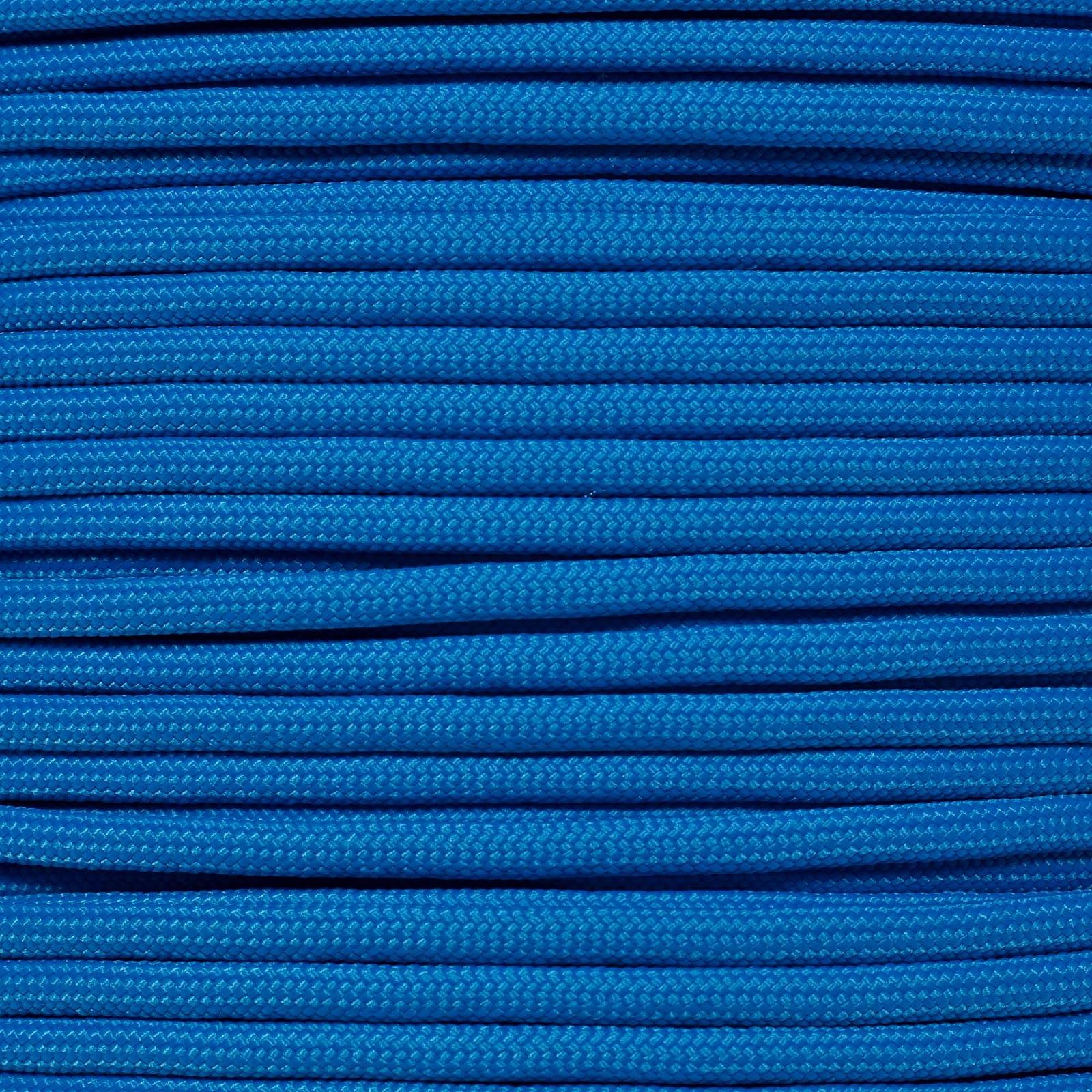 Паракорд West Coast Paracord Typ III 550, нейлон, 30,5 метрів, 7 внутрішніх ниток, колоніальний синій, фото №1