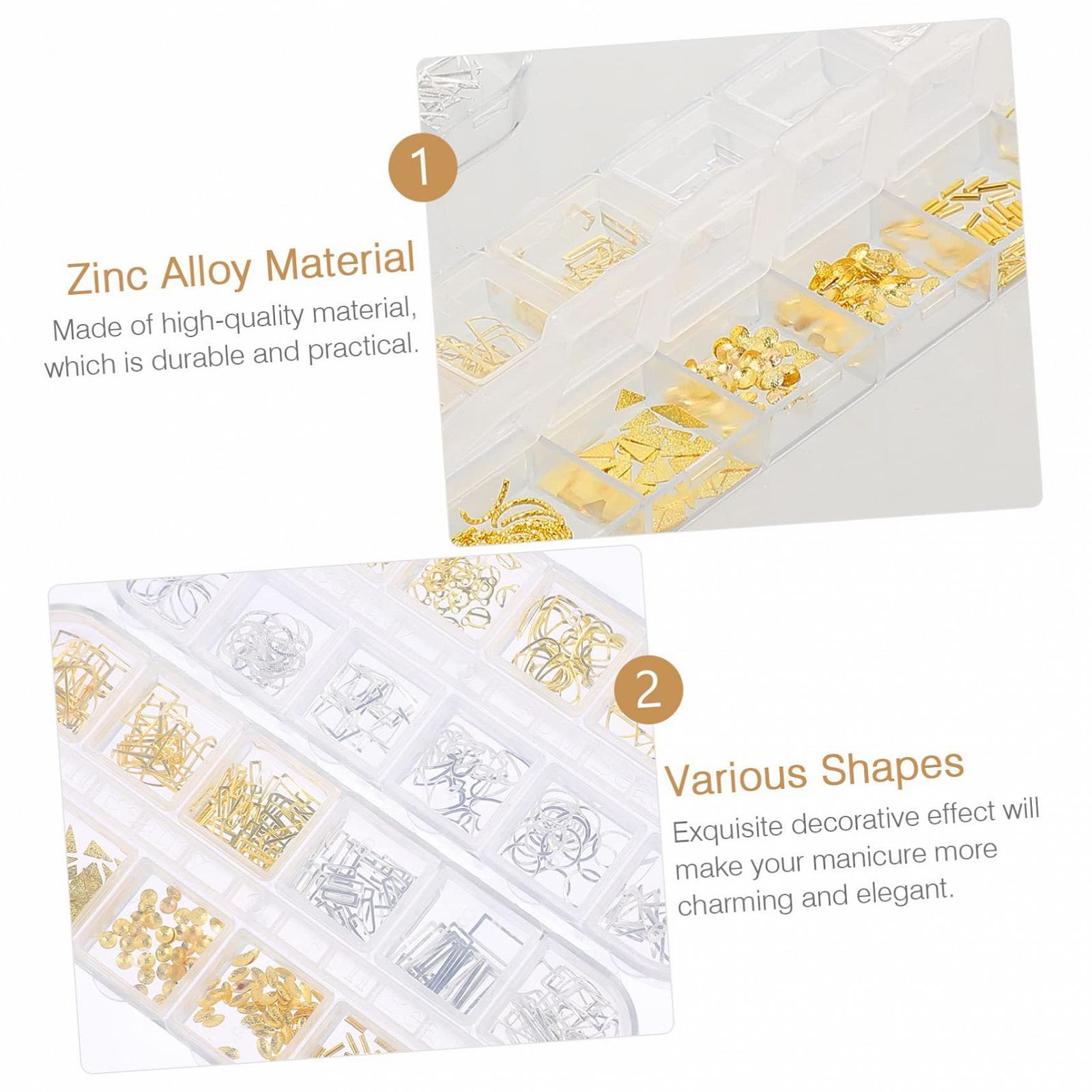 Прикраса для манікюру своїми руками MERRYHAPY Цинковий сплав, фото №8