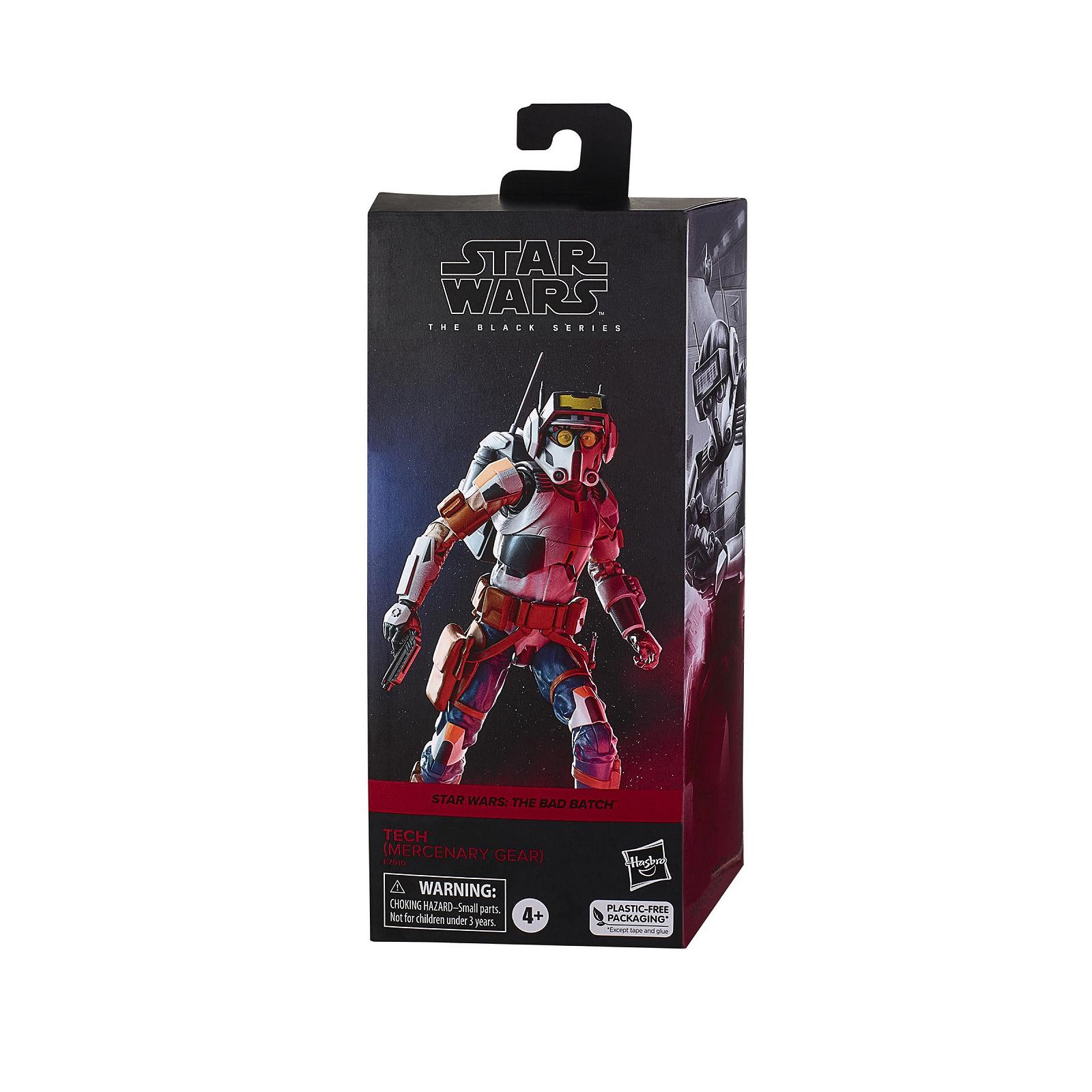 Фигурка Star Wars The Black Series Tech (Mercenary Gear) The Bad Batch 15 см, фото №1