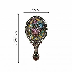 Зеркало HEMOTON Vintage Ручное Army Green цена на synthetic.ua - Фото 1 Зеркало HEMOTON Vintage Ручное Army Green synthetic.ua - Фото 1