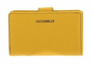 Кошелек Coccinelle Metallic Soft Mini Кожа Grained Soleado - Фото 1