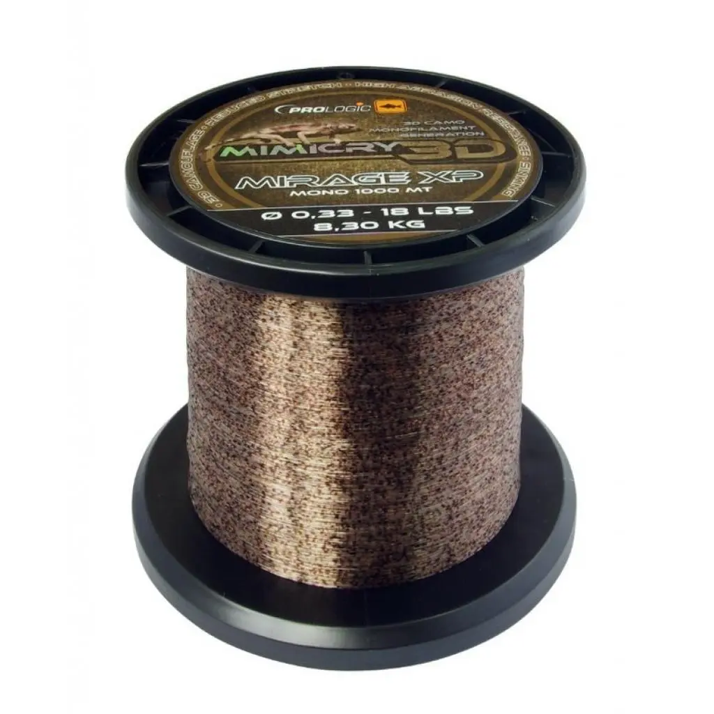 Леска Prologic Mimicry Mirage XP 1000m 13lbs 6.2kg 0.28mm Camo (1846.05.46), фото №1 Леска Prologic Mimicry Mirage XP 1000m 13lbs 6.2kg 0.28mm Camo (1846.05.46), фото №1
