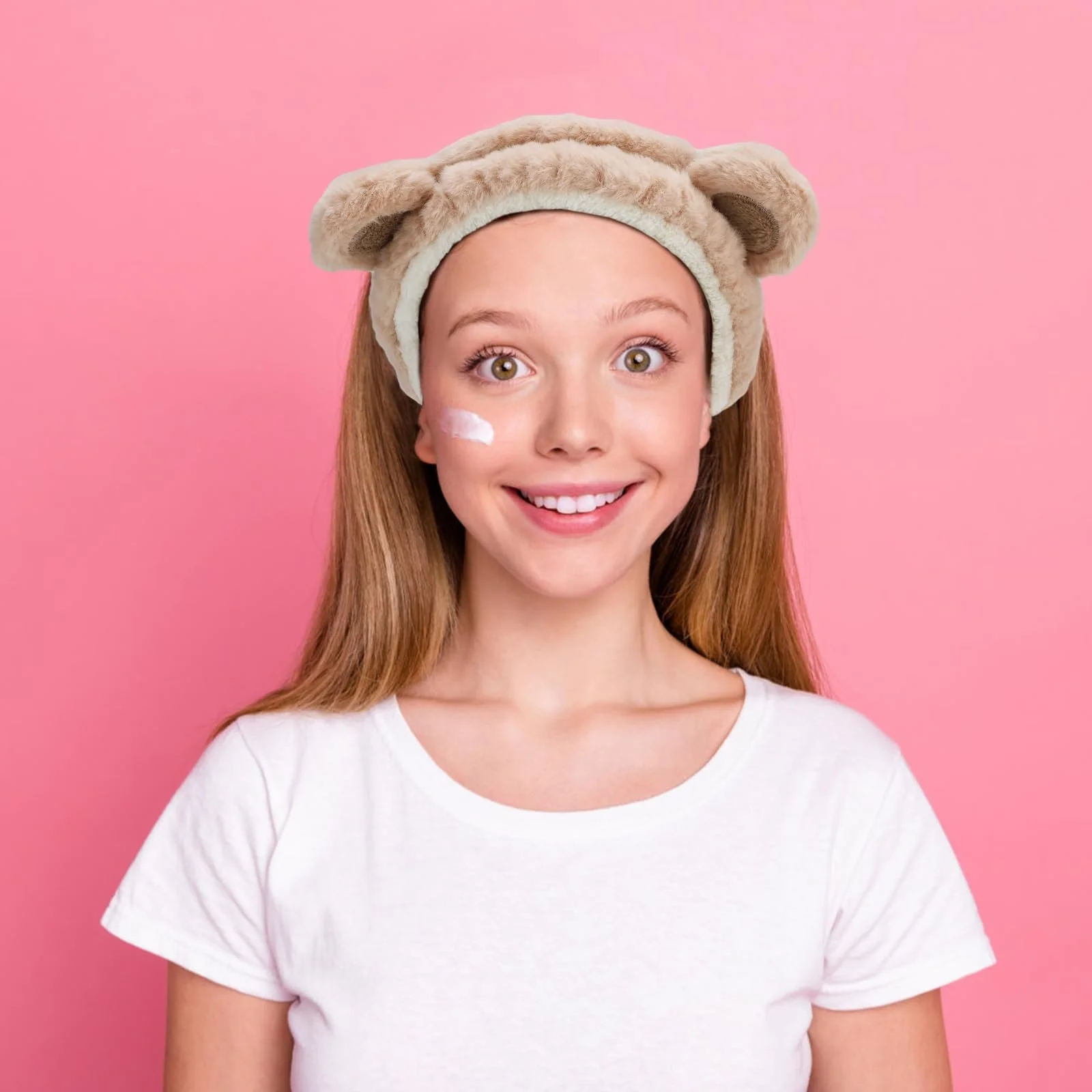 Пов'язка для волосся косметична для макіяжу та вмивання, фото №5