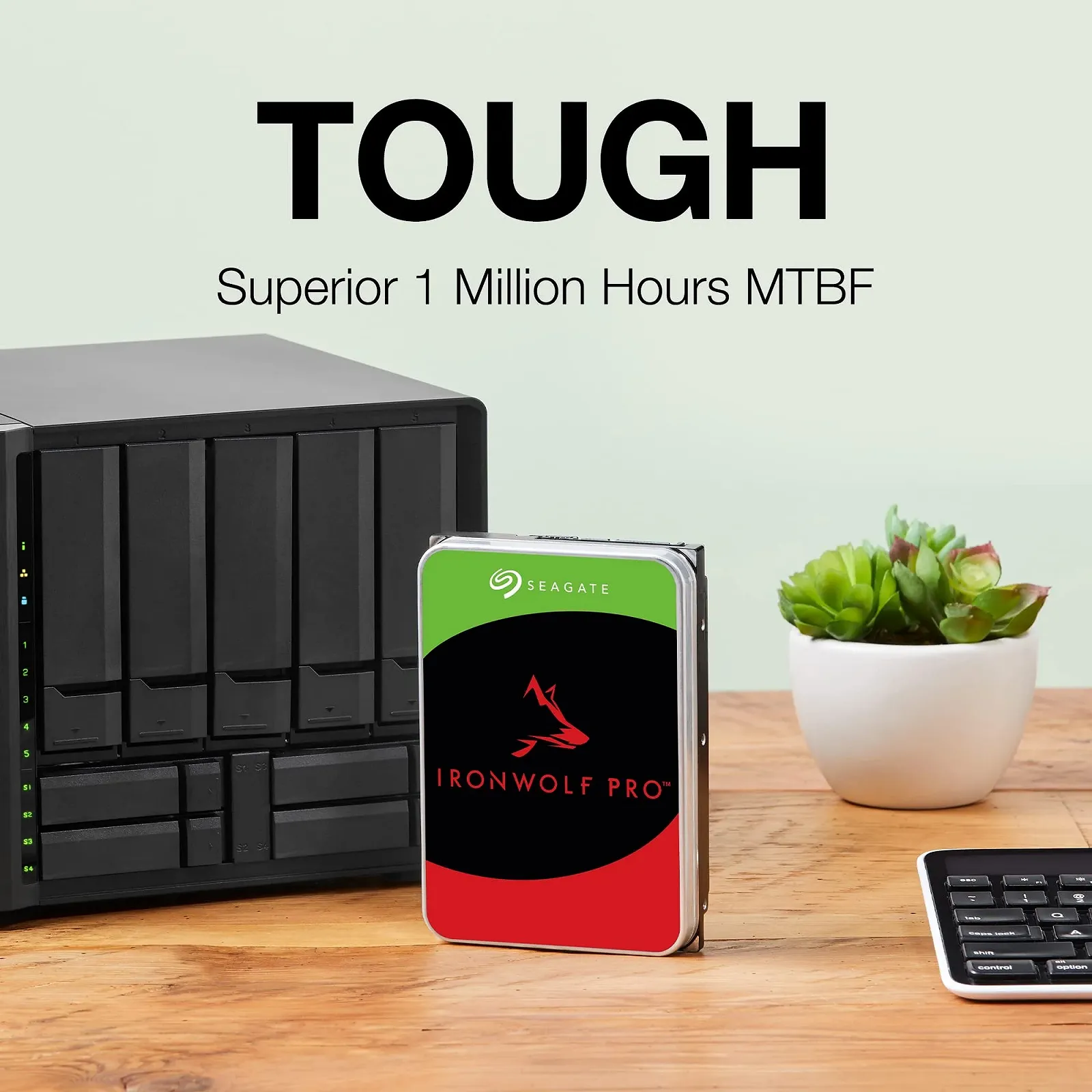 Жорсткий диск Seagate IronWolf ST6000VN001 6TB NAS 8.9 см 3.5 дюйма 7200 rpm 256 MB Cache SATA 6 Gb/s Silver, фото №7 Жорсткий диск Seagate IronWolf ST6000VN001 6TB NAS 8.9 см 3.5 дюйма 7200 rpm 256 MB Cache SATA 6 Gb/s Silver, фото №7