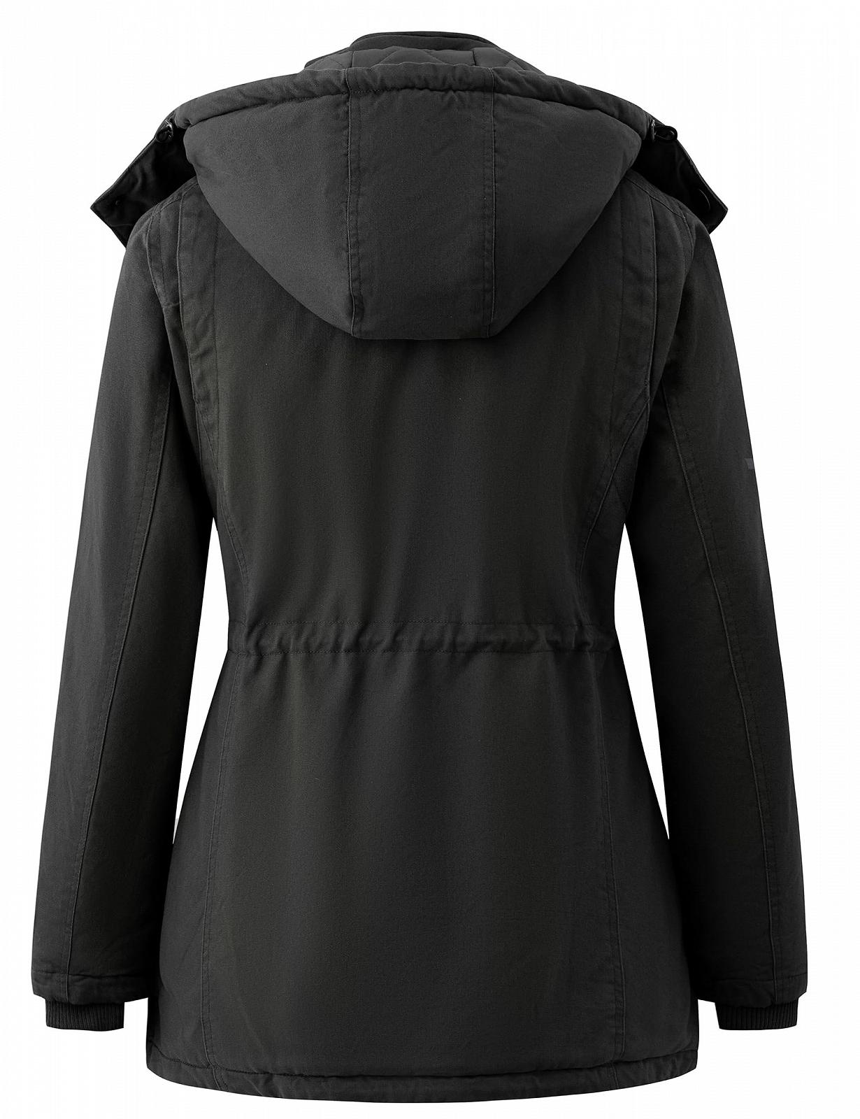 Женское Пальто Wantdo Ветрозащитное Теплое, фото №2