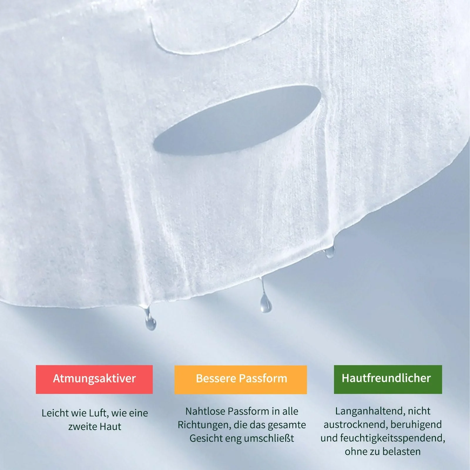 Тканевые маски для лица Набор Увлажнение Маска для лица Укрепляющая Маска для лица для успокоения кожи Маски для лица для сухой кожи, фото №5