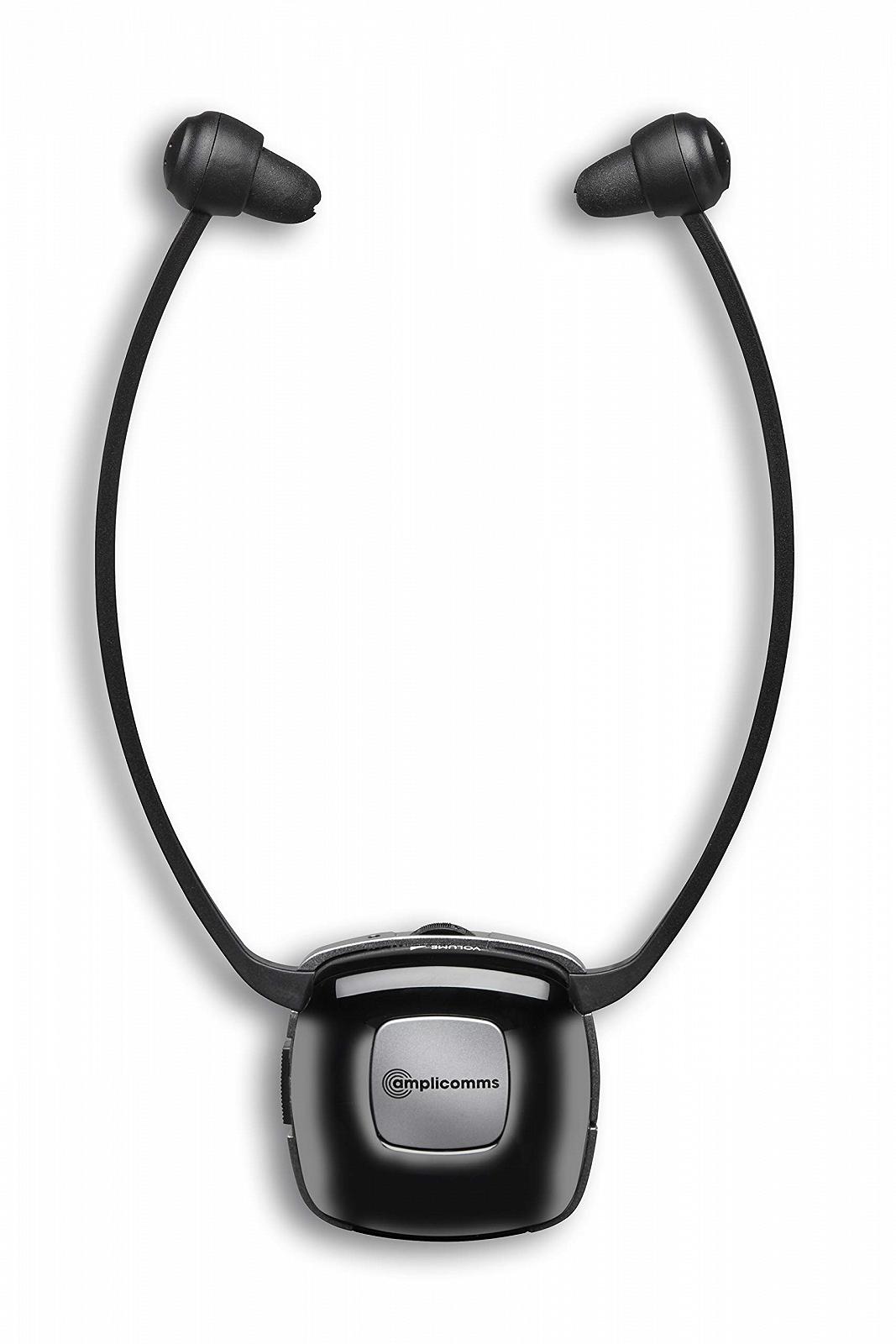Наушники Amplicomms TV 2500 Wireless Черный, фото №2
