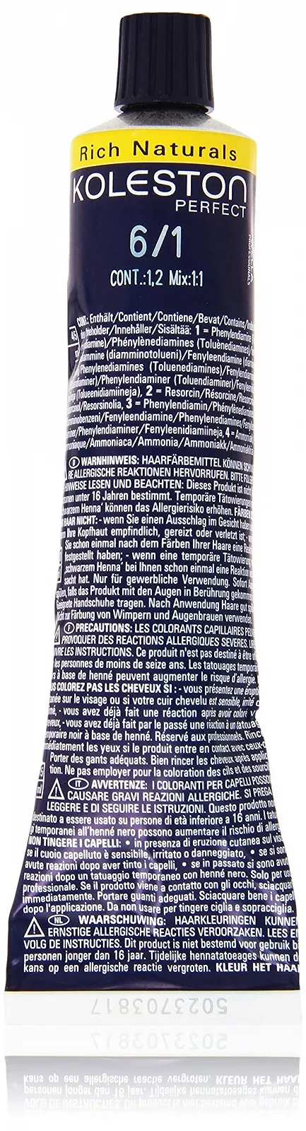 Фарба для волосся Wella Professionals Koleston 60 мл, фото №1 Фарба для волосся Wella Professionals Koleston 60 мл, фото №1