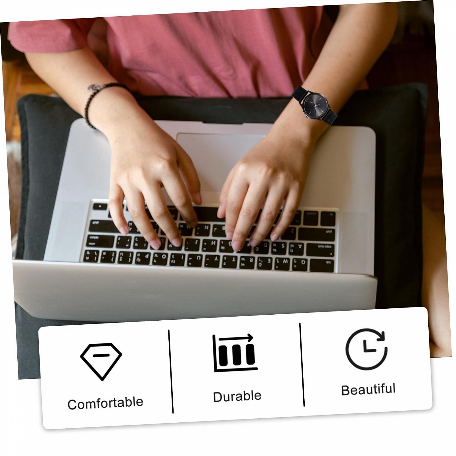 Healvian Жіночий Кварцовий Годинник з Сітчастим Браслетом, фото №7 Healvian Жіночий Кварцовий Годинник з Сітчастим Браслетом, фото №7