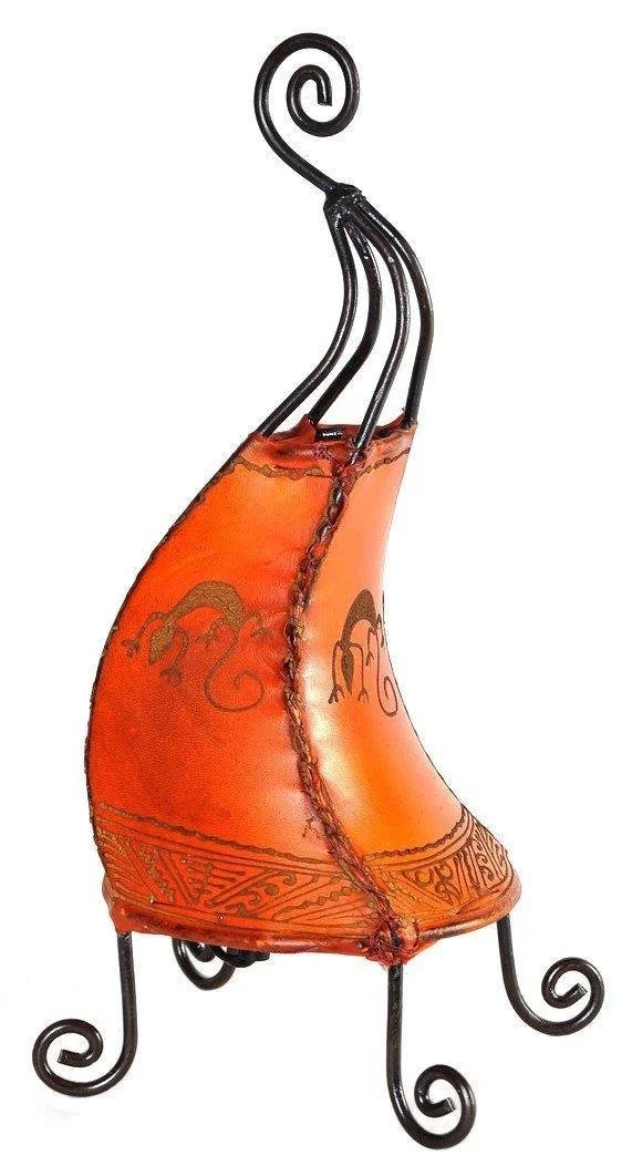 Настільна лампа Simandra Oriental Coq Gecko 40 см Червоний, фото №9