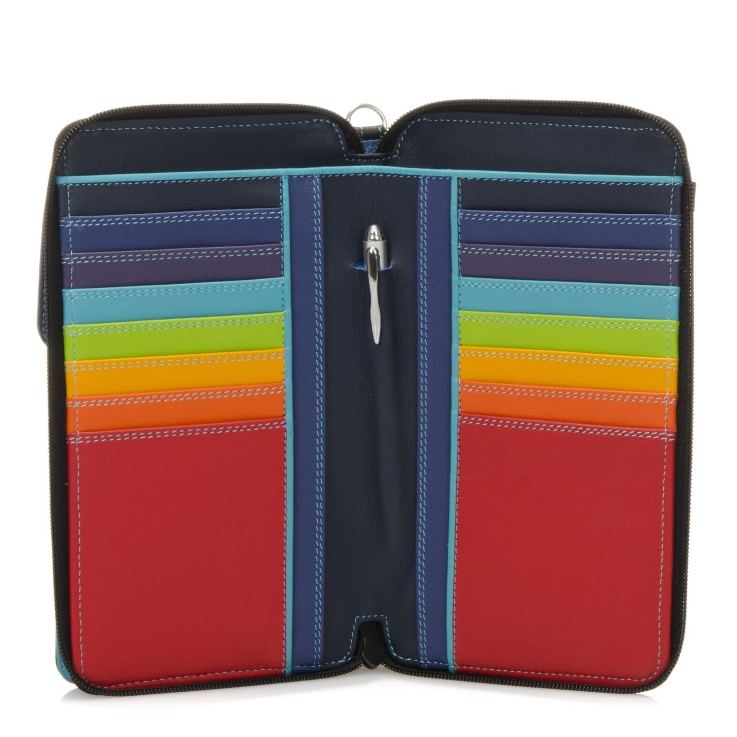 Кошелек Mywalit Zip Round Multi Унисекс с плечевым ремнем, фото №2