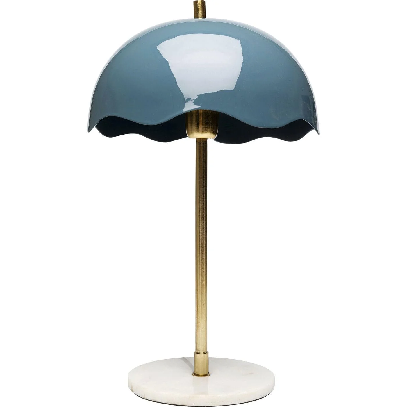 Настільна лампа Kare Lia Midnight E27 50 x 30 x 30 см Синій Золотий Мармур Метал, фото №1