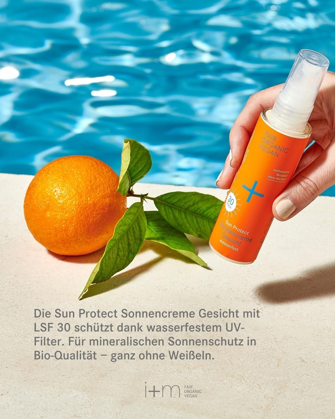 Сонцезахисний крем i+m Sun Protect SPF 30 для обличчя 50 мл, фото №2