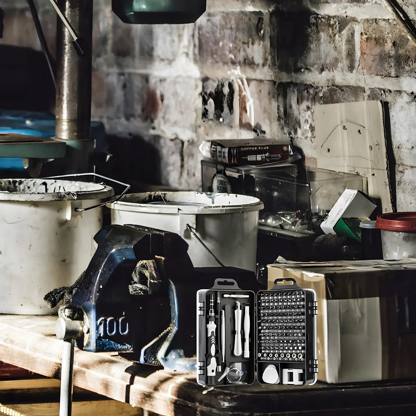 Набор отверток Retoo Precision 115 шт. сталь для электроники, ноутбука, часов, очков, планшета набор для ремонта, фото №2