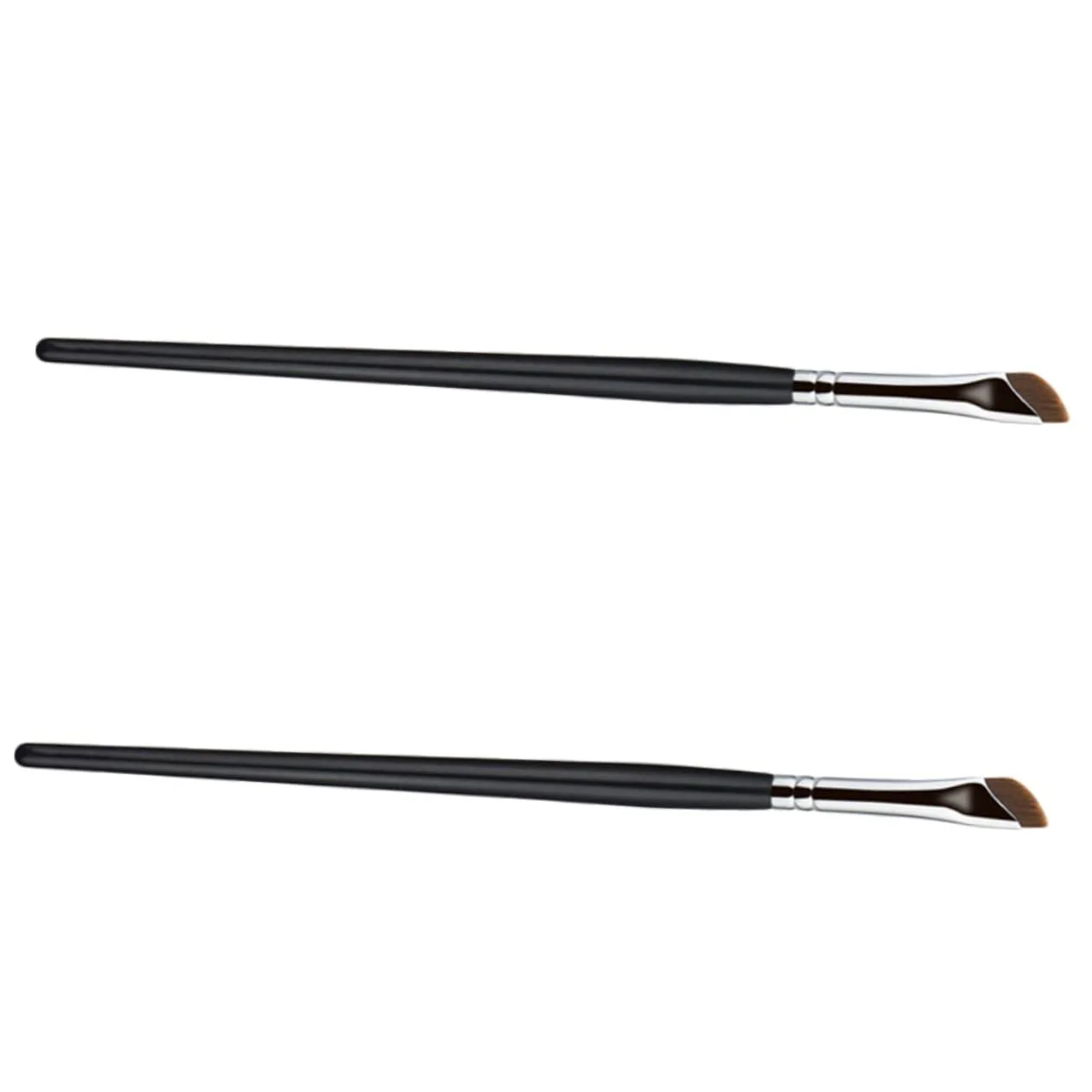 Кисти DOITOOL для бровей, косметическая, плоская, для подводки глаз, деревянная, тонкий кончик, 10 шт, фото №5