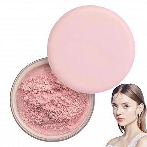 Пудра Allaura Beauty розсипчаста для фіксації макіяжу Pink Blurring Powder - Фото 1