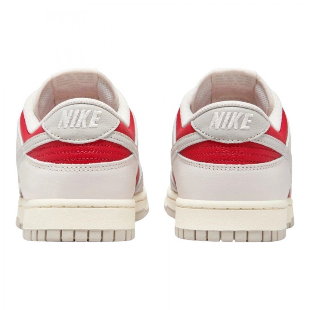 Кросівки NIKE DUNK LOW RETRO BEIGE/RED 43, фото №4
