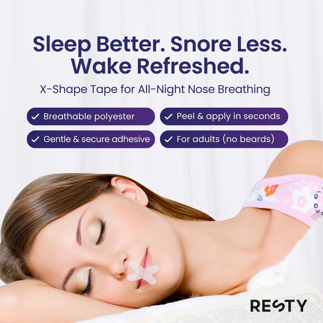 Пластир для рота проти хропіння для дорослих та дітей, Х-подібний, фото №3 Пластир для рота проти хропіння для дорослих та дітей, Х-подібний, фото №3