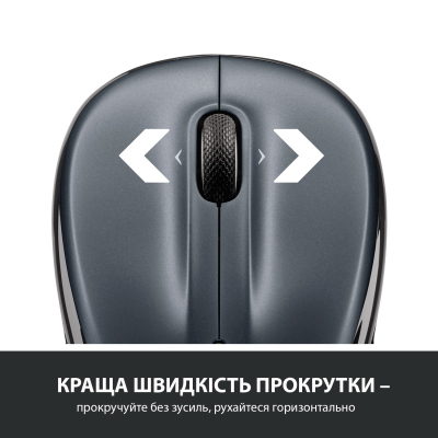 Мышка Logitech M325s Wireless Dark Silver (910-006812), фото №4