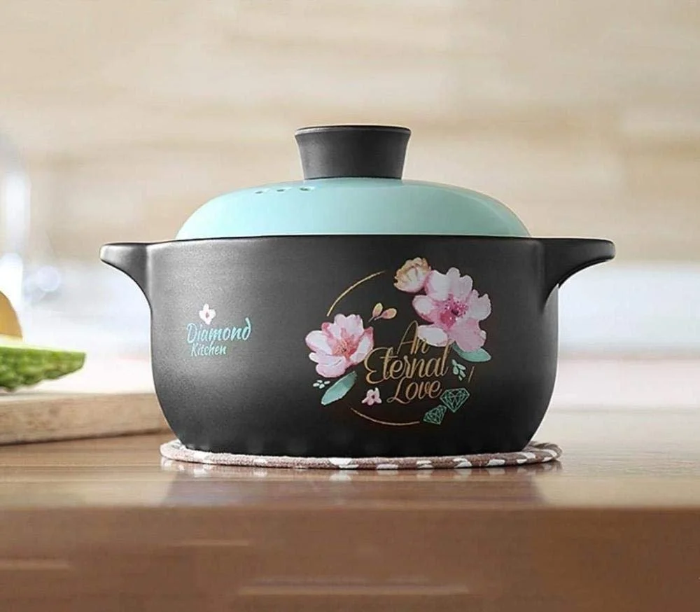 Кастрюля керамическая для тушения 4 л, фото №3 Кастрюля керамическая для тушения 4 л, фото №3