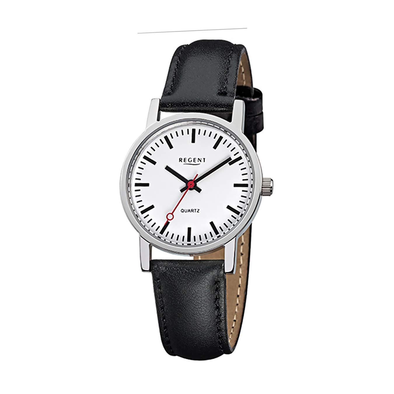 Женские часы Regent URF824 Аналоговые Кожаный Ремешок Черный Кварцевые часы Белый Циферблат, Ремешок., фото №1 Женские часы Regent URF824 Аналоговые Кожаный Ремешок Черный Кварцевые часы Белый Циферблат, Ремешок., фото №1