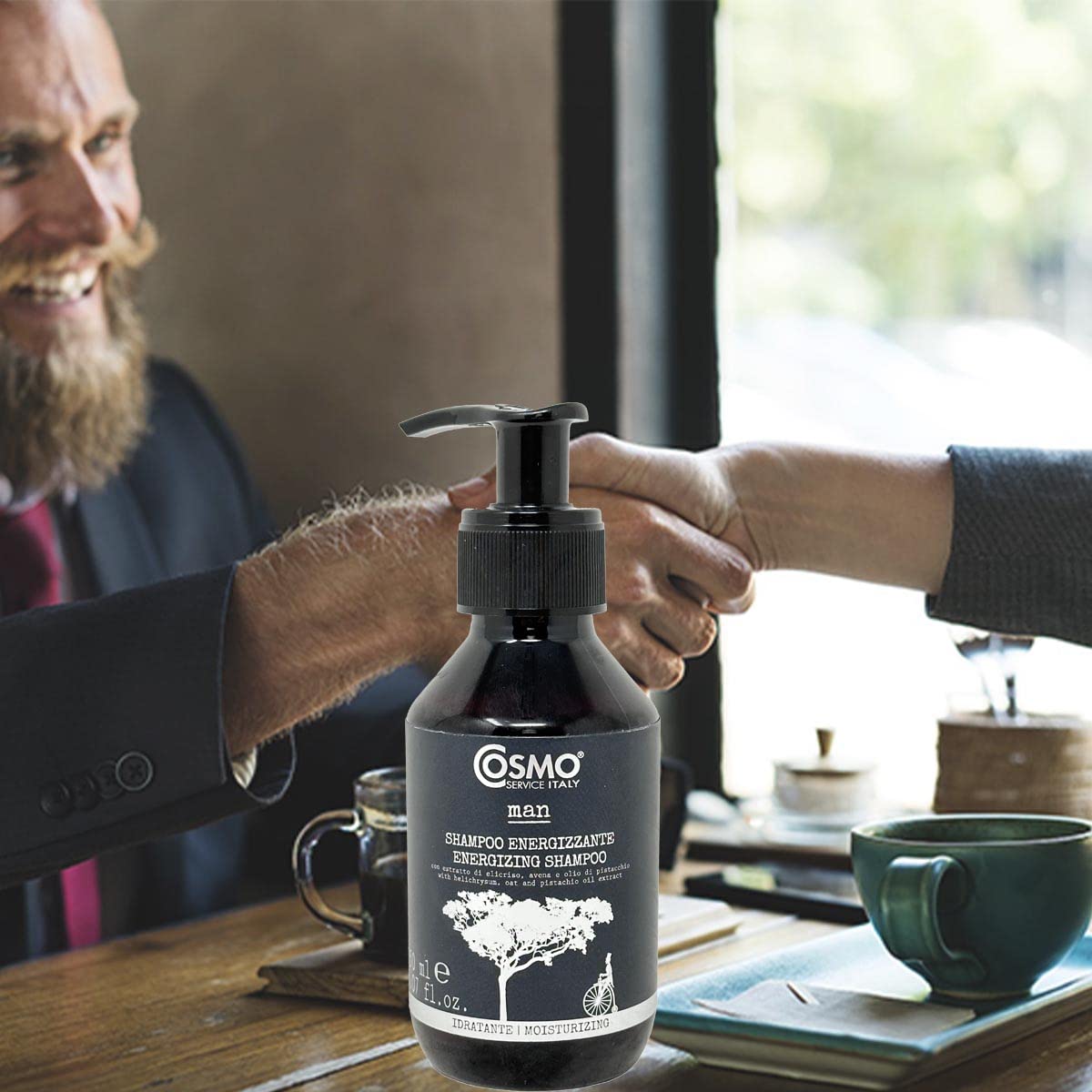 Шампунь Cosmo Organic Man Cosmo з активними інгредієнтами для запобігання випадінню волосся 150 мл, фото №3 Шампунь Cosmo Organic Man Cosmo з активними інгредієнтами для запобігання випадінню волосся 150 мл, фото №3