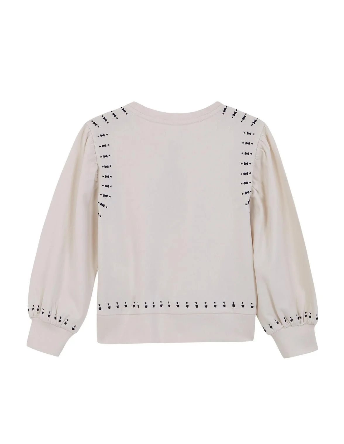 Світшот Gocco з необробленою вишивкою для дівчат, фото №2