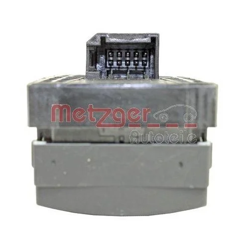 Перемикач склопідйомника METZGER 0916375 для VAG, з боку водія, фото №2