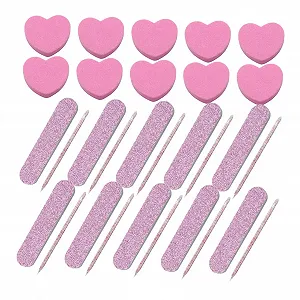 Купить Набор пилок для маникюра PACKOVE розовый, портативный, профессиональный, для полировки - Фото 1 Набор пилок для маникюра PACKOVE розовый, портативный, профессиональный, для полировки - Фото 1