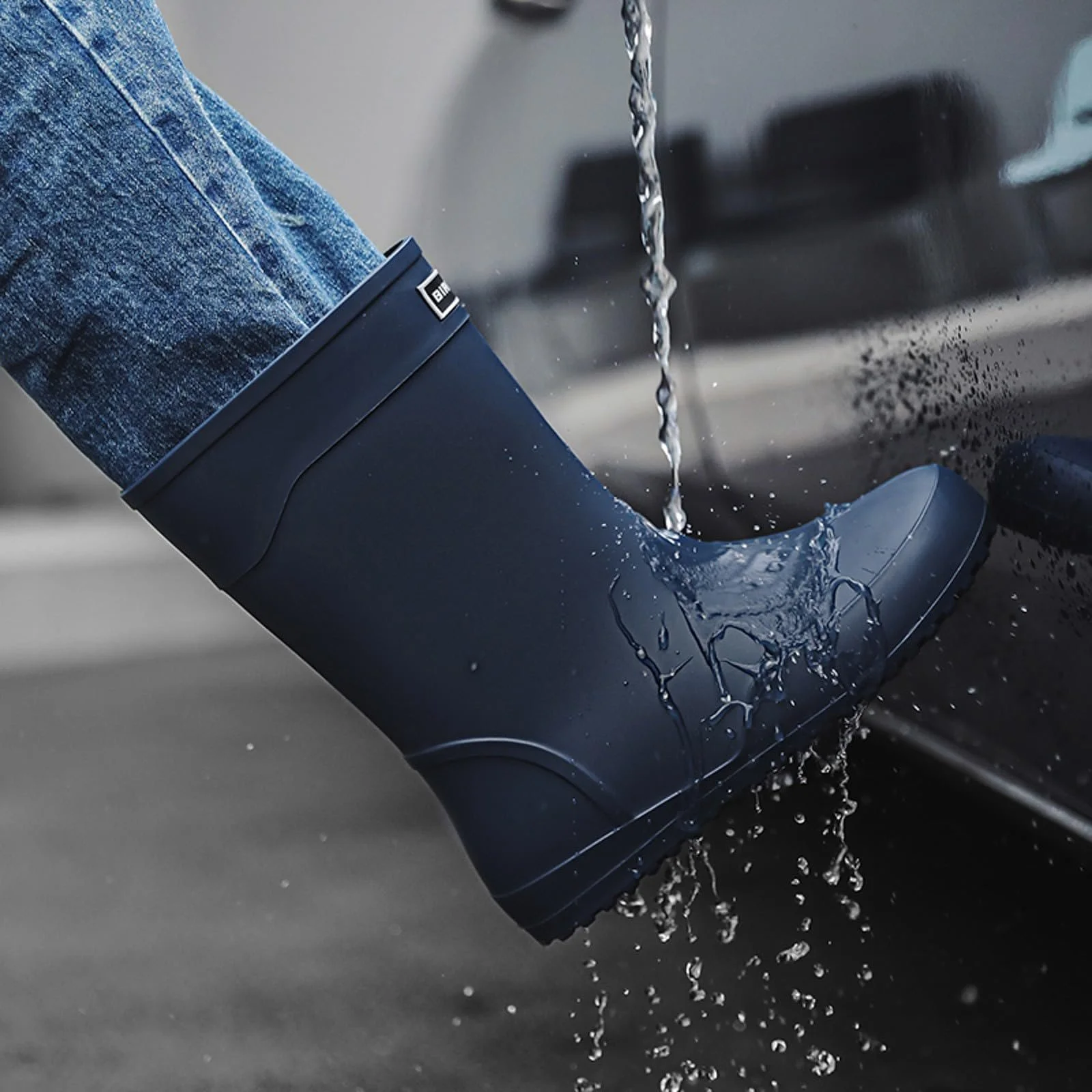 Гумові Чоботи LCpddajlspig Wellington Широкий Халява, фото №3