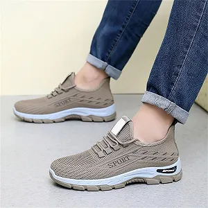 Черевики Elevate Чоловічі для активного відпочинку, на шнурівці, ортопедичні, дихаючі кросівки, зручні, для збільшення зросту synthetic.ua - Фото 1