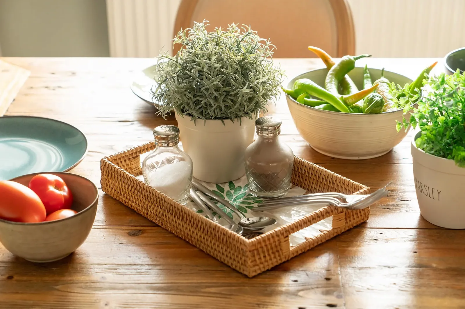 Піднос Decorasian Вінтажний ротанговий з мозаїкою з мушель, фото №2 Піднос Decorasian Вінтажний ротанговий з мозаїкою з мушель, фото №2