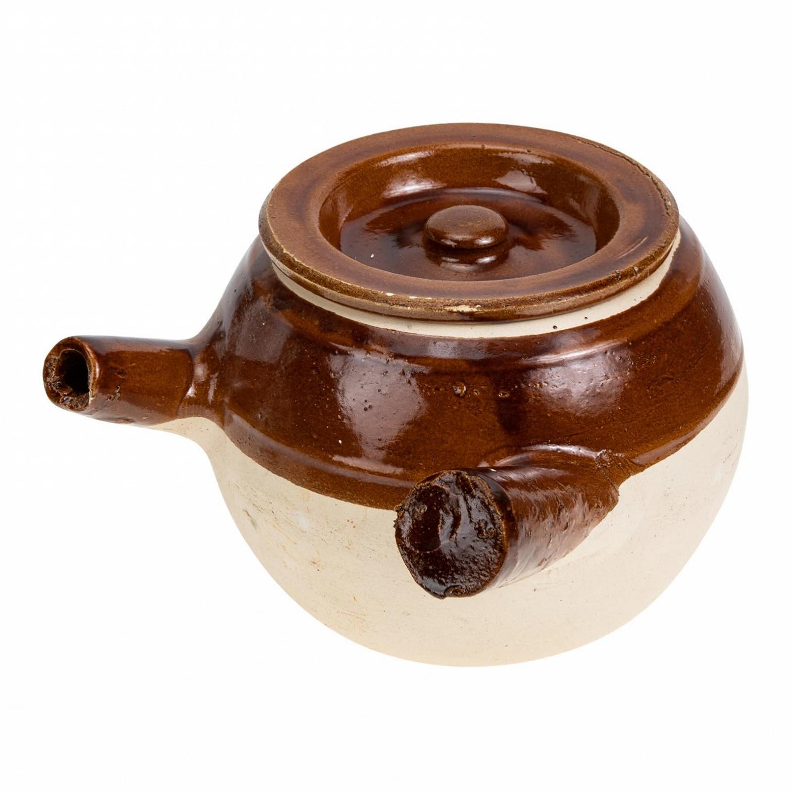 Ківш Ipetboom керамічний для традиційної китайської медицини термостійкий з ергономічною ручкою для газових плит, фото №1 Ківш Ipetboom керамічний для традиційної китайської медицини термостійкий з ергономічною ручкою для газових плит, фото №1