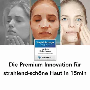 Тканевая маска для лица Увлажняющая маска для лица с гиалуроновой сывороткой Флисовая маска synthetic.ua - Фото 1