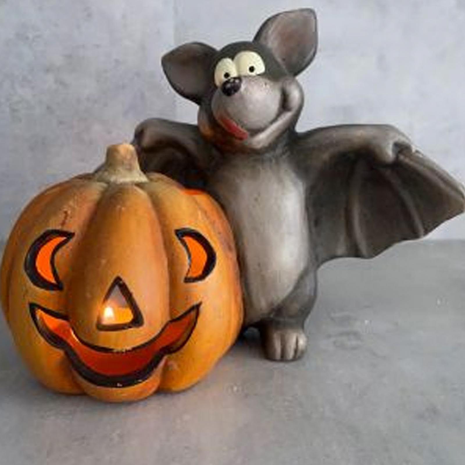 Подсвечник Halloween Bat Figure Small Tea Light Holder, фото №3