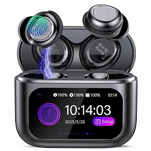 Bluetooth Навушники ZYHKON 2025 Mini Sleep з сенсорним екраном Bluetooth 5.4, Внутрішньоканальні навушники для сну з шумозаглушенням, Режим сну - Фото 1