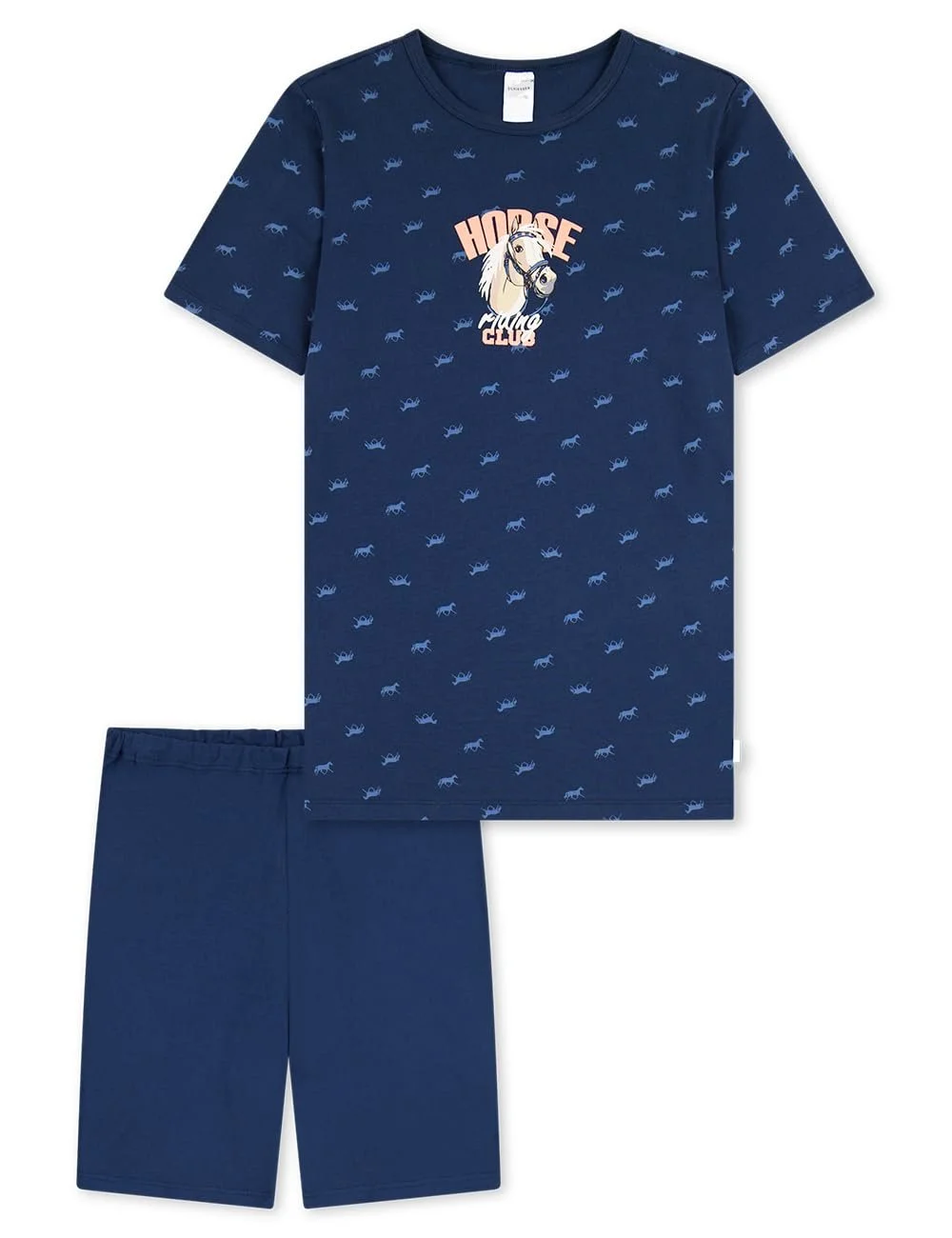 Комплект піжами Schiesser для дівчат, шорти, Horse World, фото №3 Комплект піжами Schiesser для дівчат, шорти, Horse World, фото №3