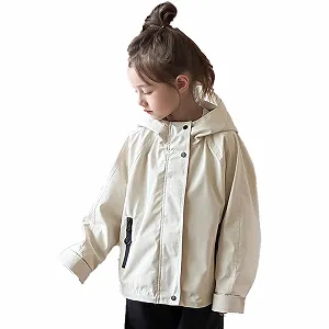Куртка-вітрівка Verve Jelly для малюків, хлопчиків, осіння, на блискавці, з капюшоном, легка - Фото 1