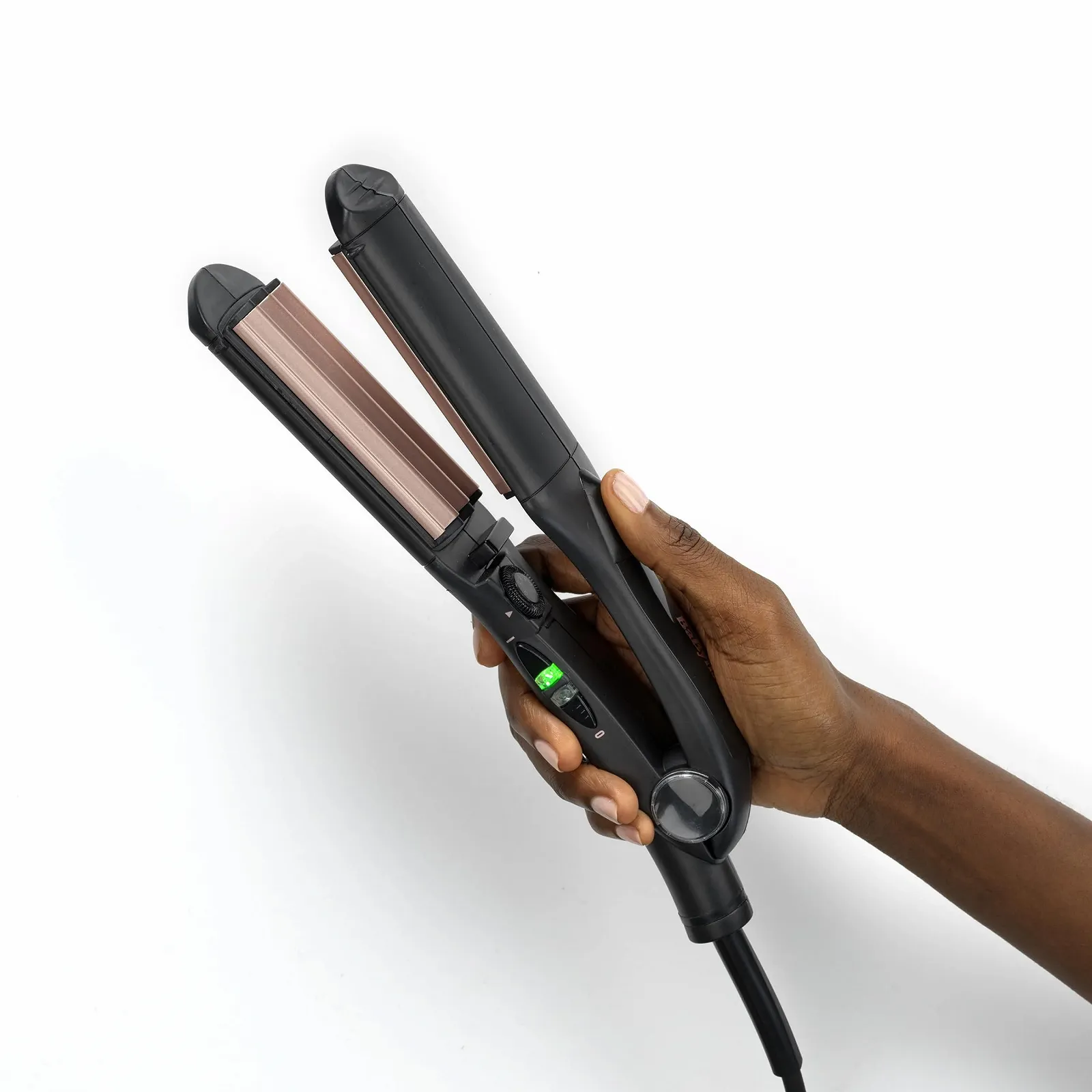 Плойка-гофре Babyliss керамико-турмалиновая 120°C-210°C, фото №8 Плойка-гофре Babyliss керамико-турмалиновая 120°C-210°C, фото №8