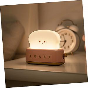 Лампа Housoutil Toaster Cute Toast LED Night Lamp Dimmable Timer Bread Light ABS ціна на synthetic.ua - Фото 1 Лампа Housoutil Toaster Cute Toast LED Night Lamp Dimmable Timer Bread Light ABS synthetic.ua - Фото 1