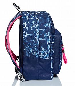 Рюкзак-візок Seven Girls Extra Fit Invicta New Tech 3-в-1 знімний Tartan Blue, синій synthetic.ua - Фото 1