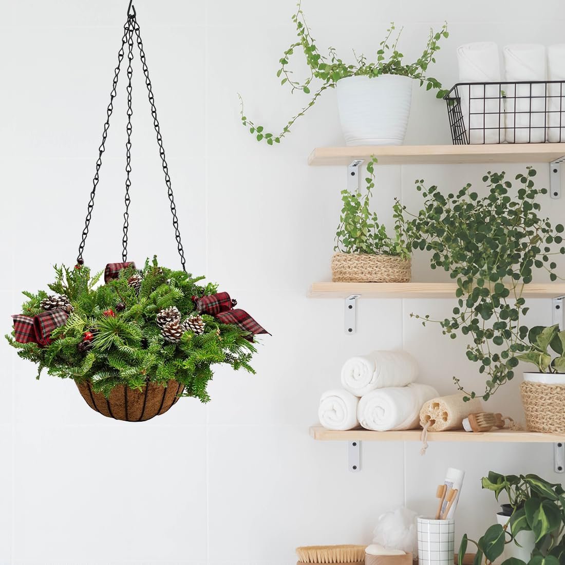 Ланцюжки для підвішування NUOOO металеві 16 дюймів набір з 3 шт. чорні, фото №7 Ланцюжки для підвішування NUOOO металеві 16 дюймів набір з 3 шт. чорні, фото №7