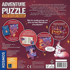 Приключенческий пазл Kosmos In the Depths of the Volcano 684853 258 деталей synthetic.ua - Фото 1