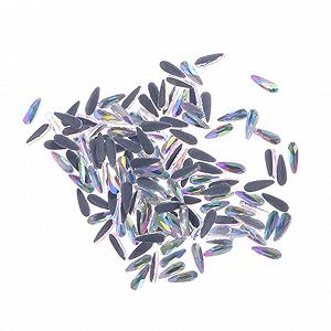 Стрази для нігтів Housoutil Краплеподібні Блискуча прикраса 144 шт. - Фото 1