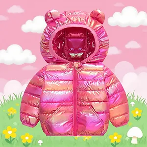 Детская пуховая куртка EQWIGKEIT, теплая зимняя переходная куртка, легкая детская куртка, унисекс буферная куртка, софтшелл куртка, уличная стеганая куртка с капюшоном, зимняя куртка synthetic.ua - Фото 1