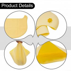 Лайнеры Reusable Heat Resistant Silicone Yellow synthetic.ua - Фото 1