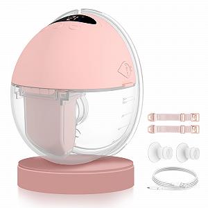 Молокоотсос электрический MUTOUHE Портативный Handsfree 4 режима и 12 уровней Low Noise Level с фланцем 19/21/24 мм - Фото 1