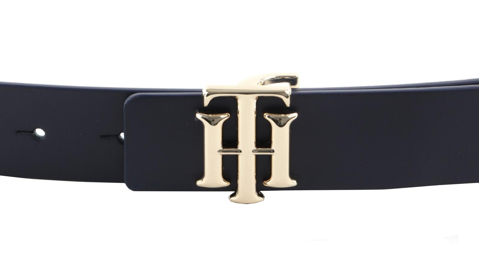 Ремень Tommy Hilfiger Monogram Кожа Pure Cowhide Темно-синий, фото №2