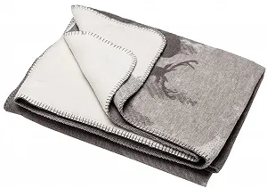 Одеяло Хлопковое David Fussenegger Landscape Brown 200 x 150 см synthetic.ua - Фото 1